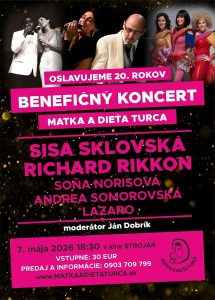 Plagát - Benefičný koncert 2026